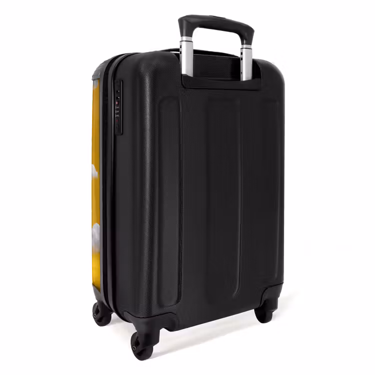 Valise - Monstre en bonbons sur fond jaune — 4