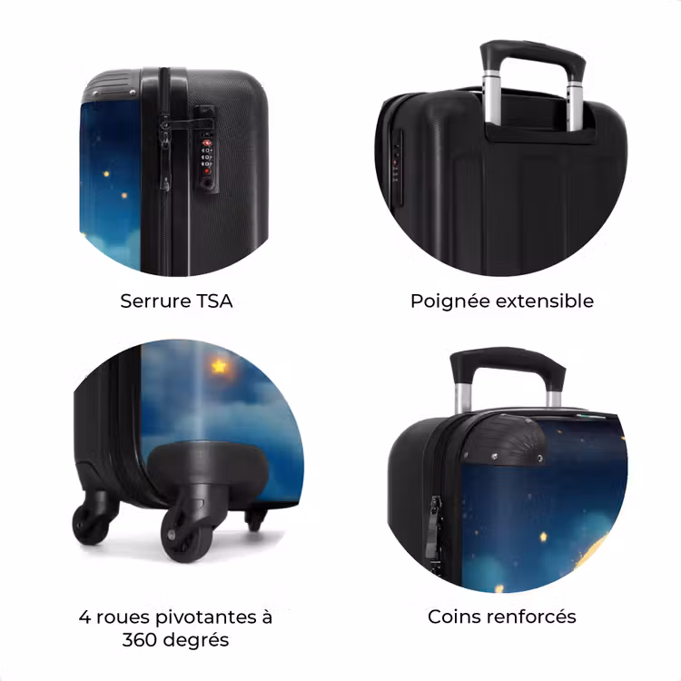 Valise - Monstre jaune sur la lune — 8