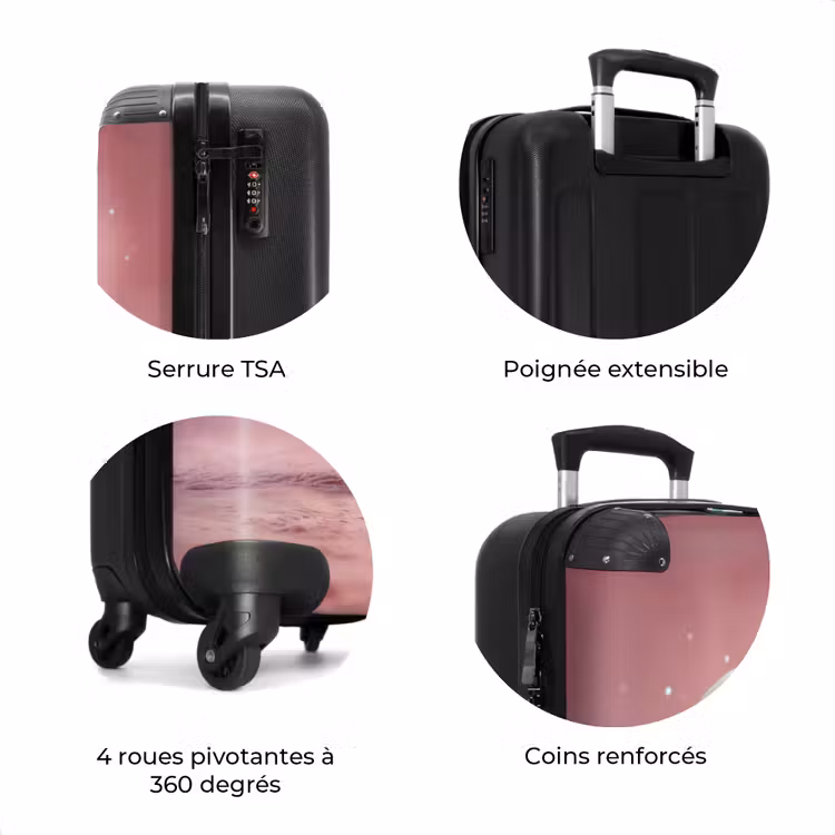 Valise - Monstre rose sur la lune — 8