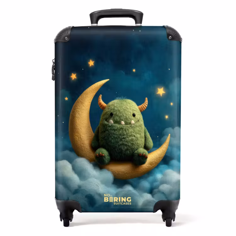 Valise - Monstre vert sur la lune — 1
