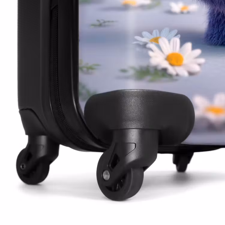 Valise - monstre violet avec marguerites — 7