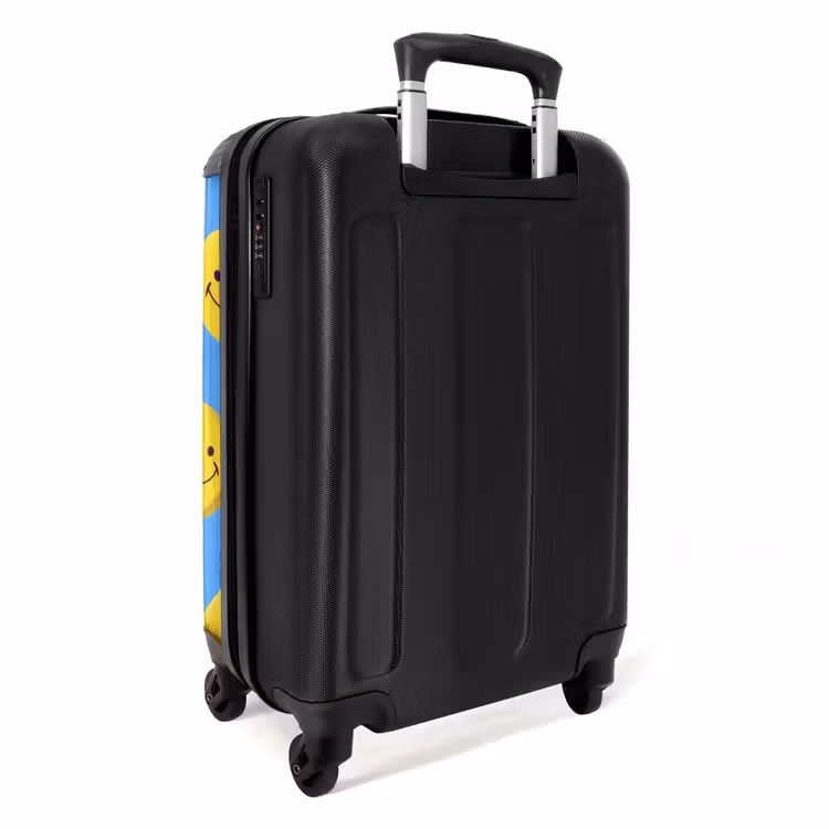 Valise - Smiley sur fond bleu — 4