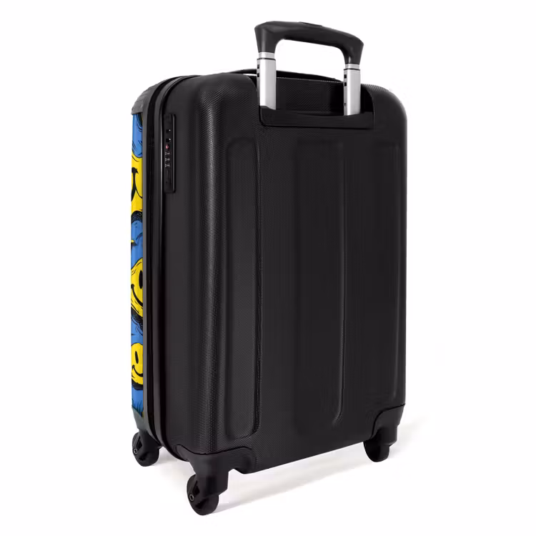 Valise - Smoking jaune sur fond bleu — 4