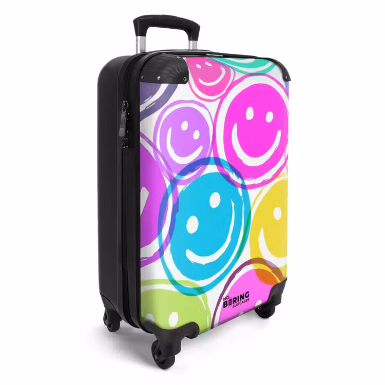 Valise - Smoothies colorés sur fond blanc — 2