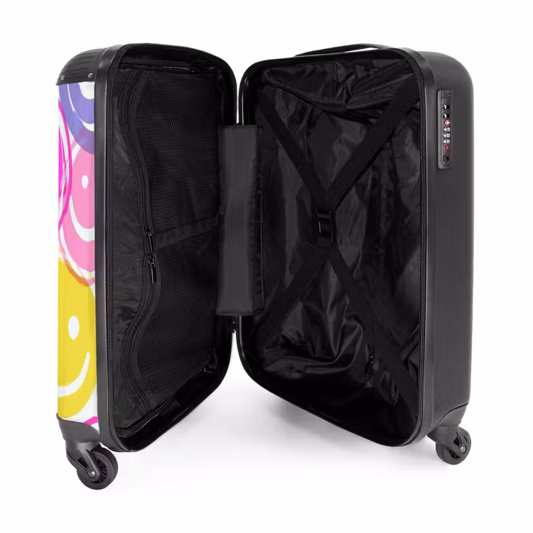 Valise - Smoothies colorés sur fond blanc — 5