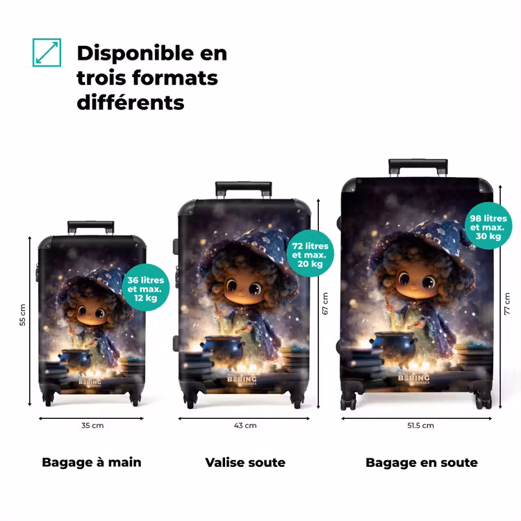 Valise - Sorcière aux boucles foncées — 3