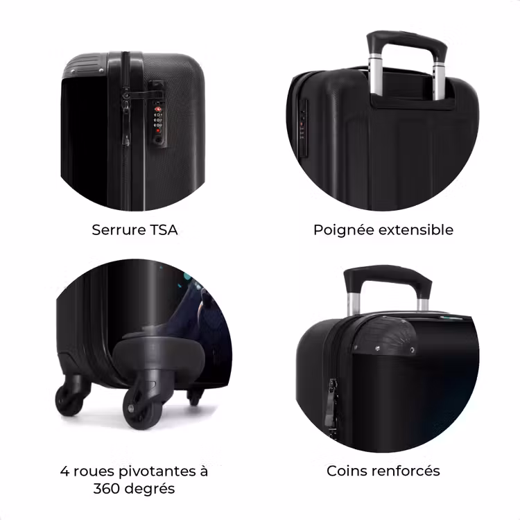 Valise - Sorcière avec un chaudron bouillonnant — 8