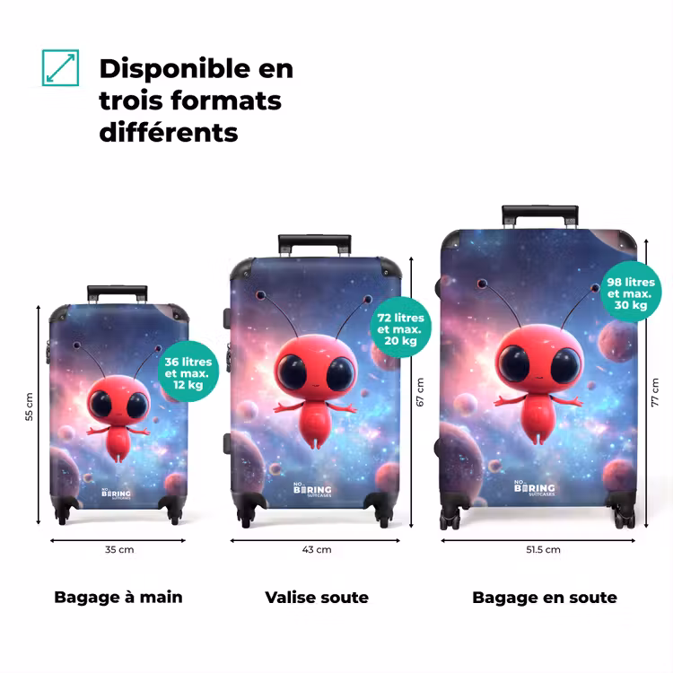 Valise - Un extraterrestre rose parmi les planètes — 3