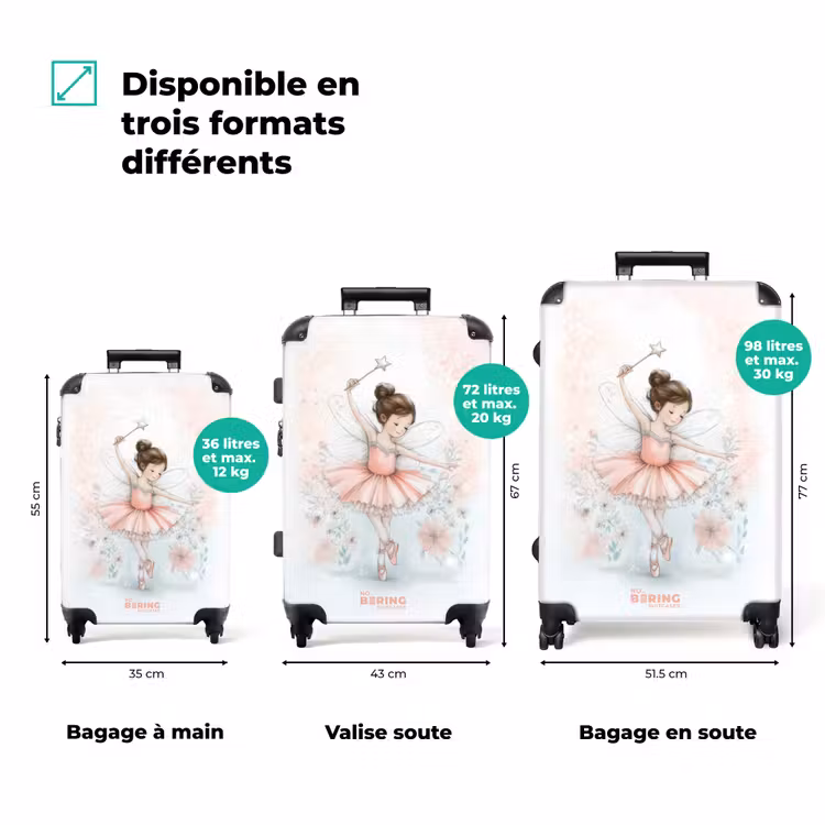 Valise - Fée ballerine sur pointes — 3