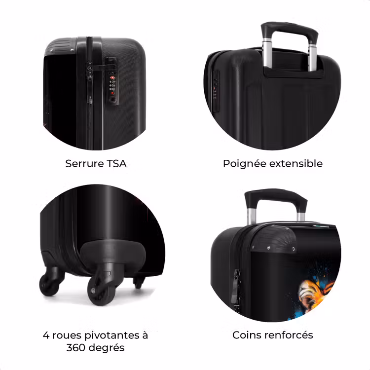 Valise - Le tigre comme œuvre d'art de rue — 8