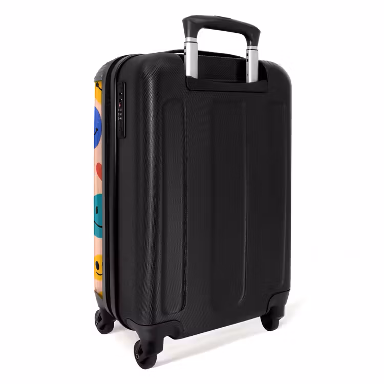 Valise - Motif de smileys colorés — 4