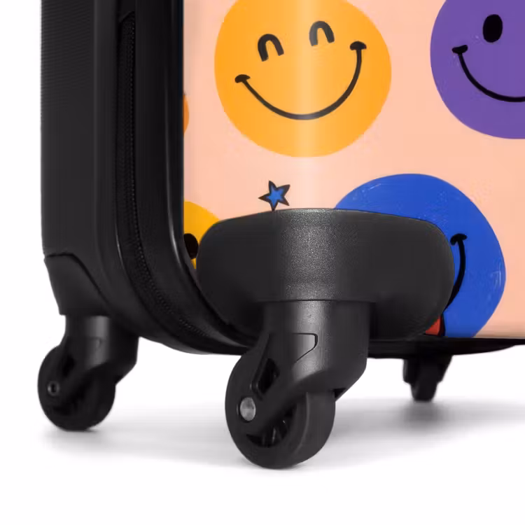 Valise - Motif de smileys colorés — 7