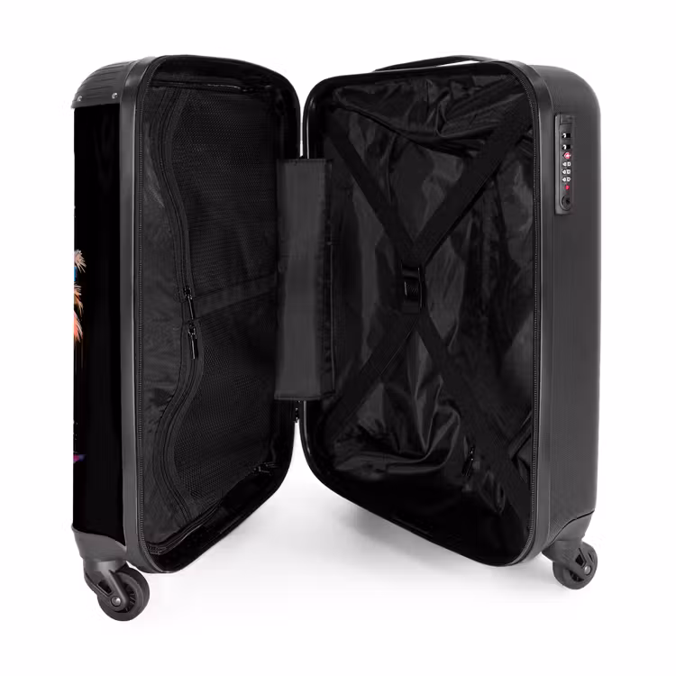 Valise - Palmiers maculés de peinture — 5