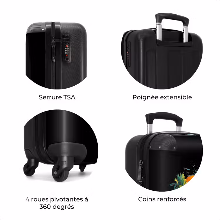 Valise - Peinture murale exotique — 8