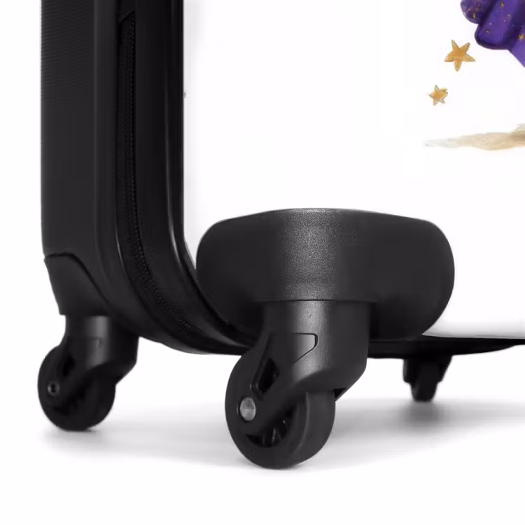 Valise - Sorcière magique aux boucles orange et à la cape violette — 7