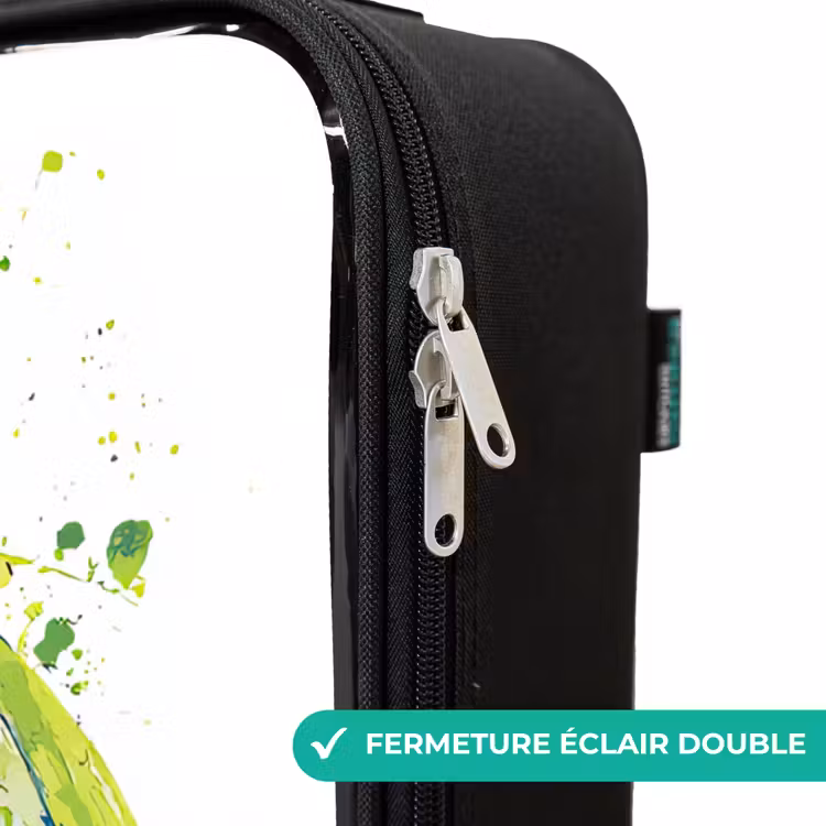 Valise enfant - Football - Peinture - Vert - Bleu — 6