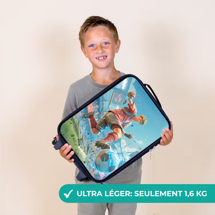 Valise enfant - Football - Garçon - Stade - Électrique — 2