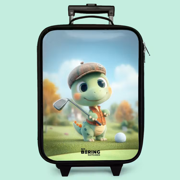 Valise enfant - Golf - Dino - Vert — 3