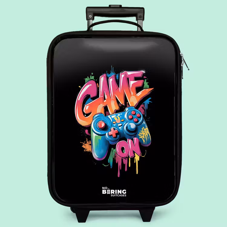 Valise enfant - Jeu - Contrôleur - Graffiti - Néon — 3