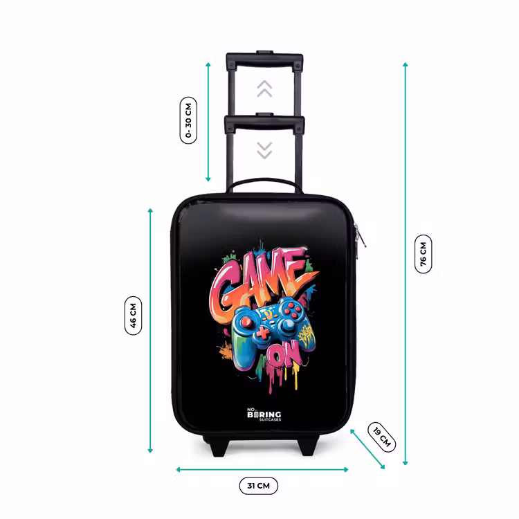Valise enfant - Jeu - Contrôleur - Graffiti - Néon — 7