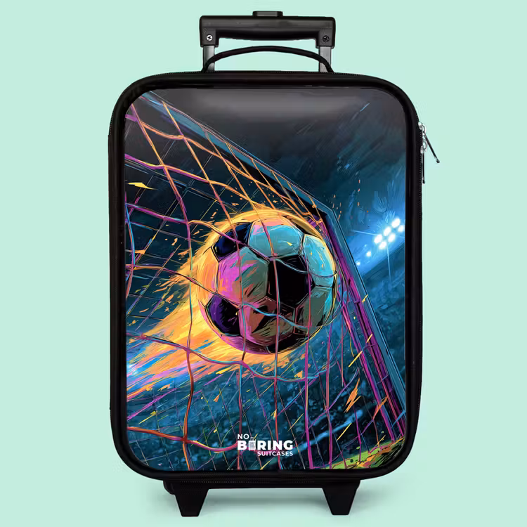 Valise enfant - Néon - Filet - Football - Coloré — 3