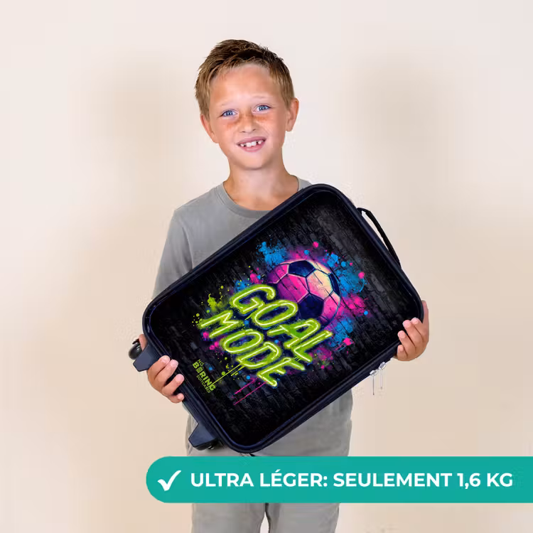 Valise enfant - Néon - Graffiti - Football - Coloré — 2