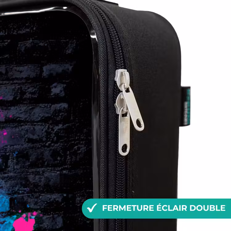 Valise enfant - Néon - Graffiti - Football - Coloré — 6