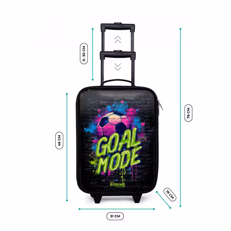 Valise enfant - Néon - Graffiti - Football - Coloré — 7