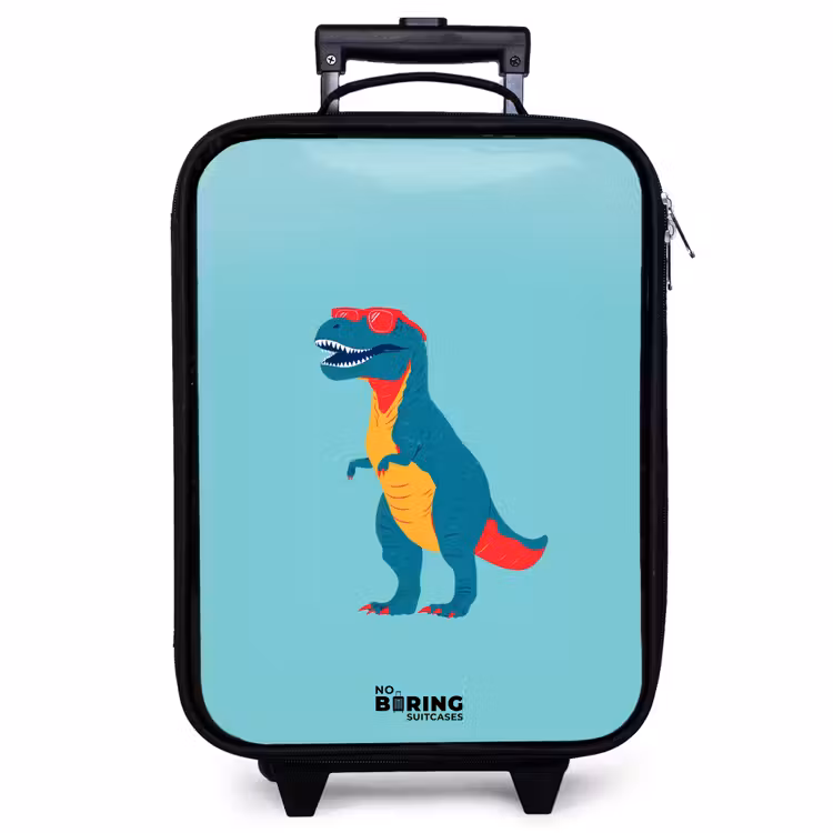 Valise enfant - Dino - Animal - Lunettes de soleil — 1