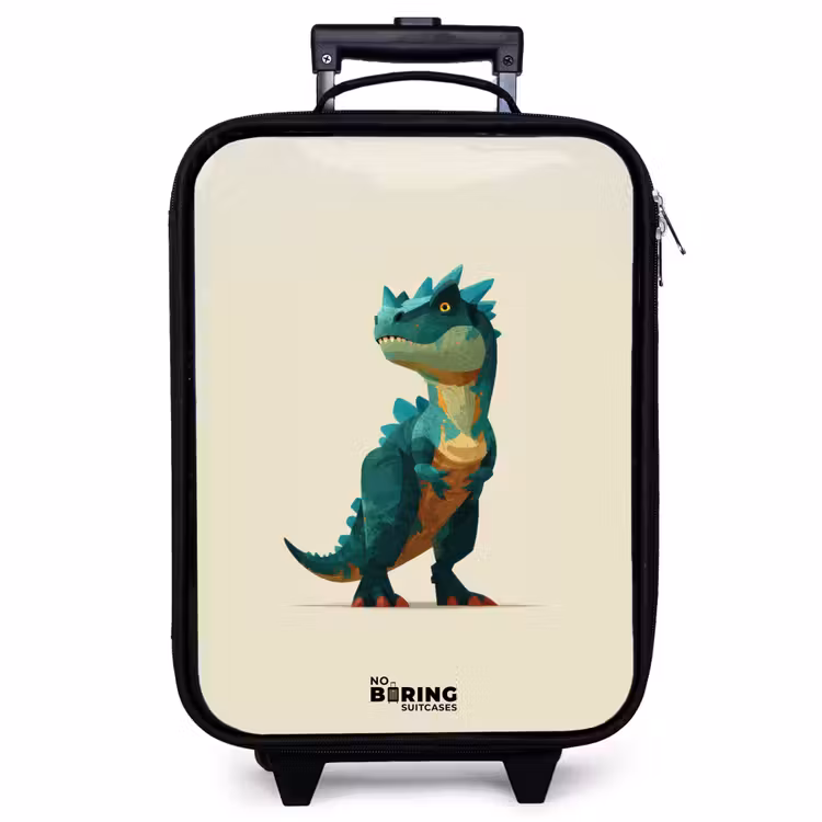 Valise enfant - Dino - Animal - Vert — 1