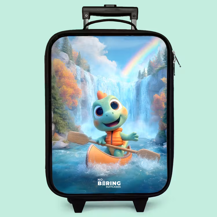 Valise enfant - Dino - Nature - Cascade — 3