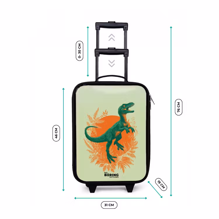 Valise enfant - Dino - Nature - Vert — 6