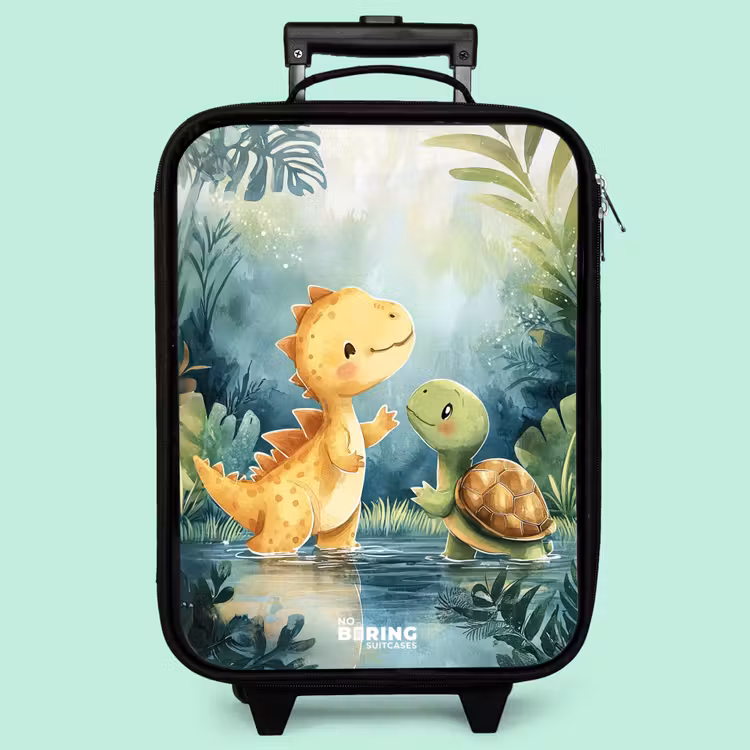 Valise enfant - Dino - Tortue - Jungle — 3