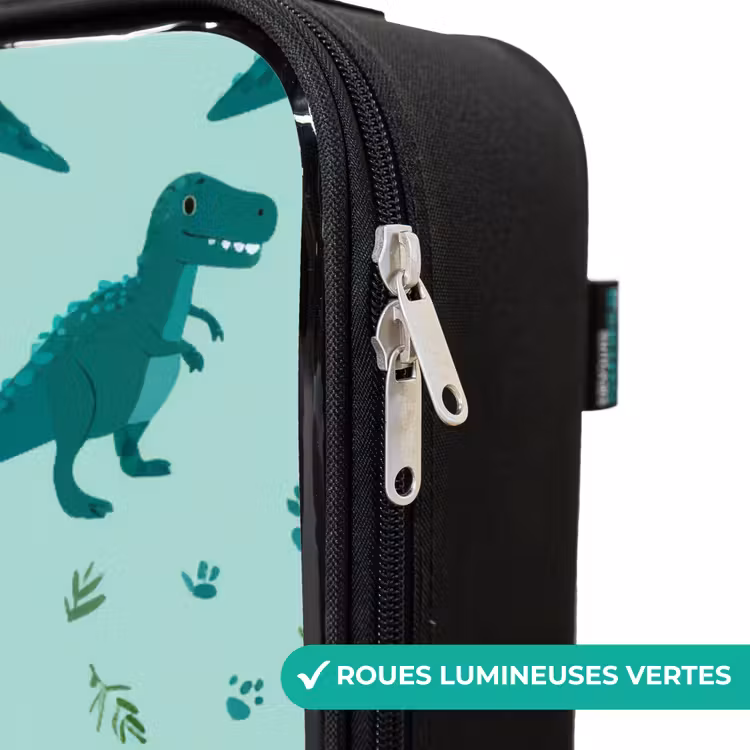 Valise enfant - Dinos - Motif - Vert — 5