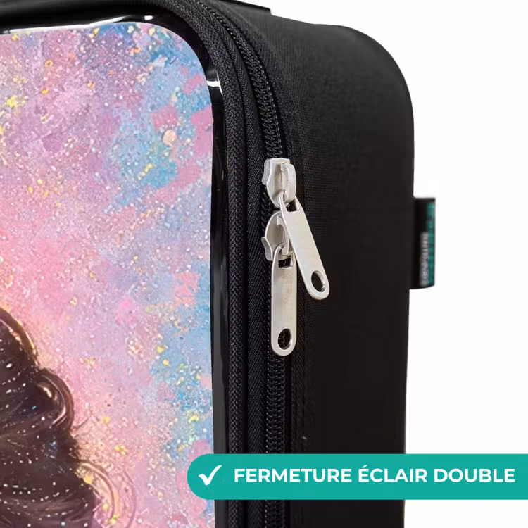 Valise enfant - Fille - Licorne - Paillettes — 6