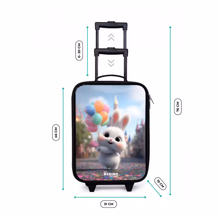 Valise enfant - Lapin - Ballons — 7
