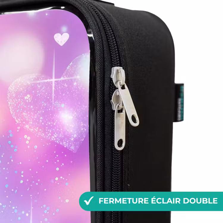 Valise enfant - Lumière - Arc-en-ciel - Cœurs — 6
