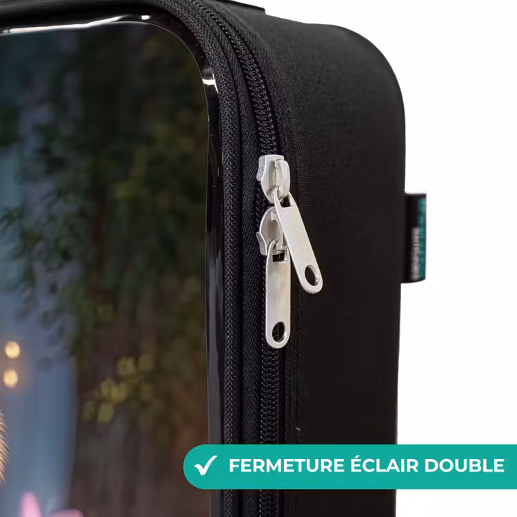 Valise enfant - Ours - Papillons - Forêt - Fée — 6