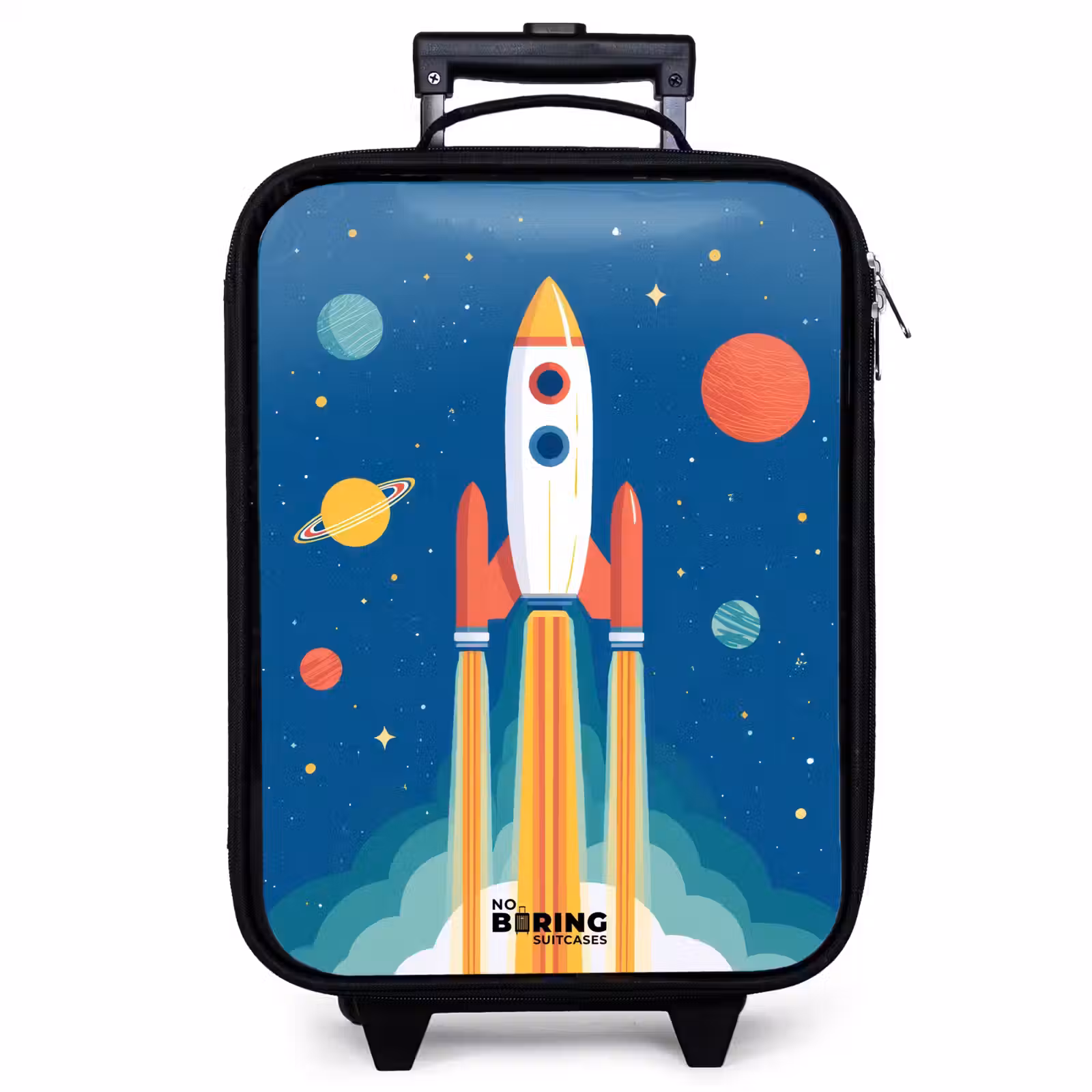 Valise enfant - Fusée - Planète - Étoiles - Multicolore — 1