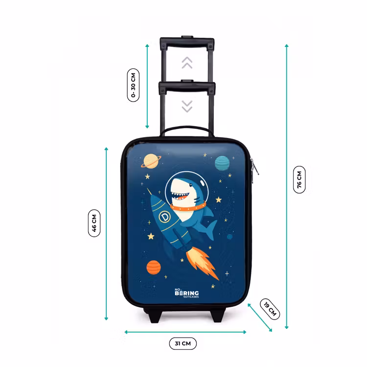 Valise enfant - Animal - Espace - Planète - Fusée — 7