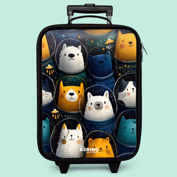 Valise enfant - Animaux - Étoiles - Planètes - Astronaute — 3