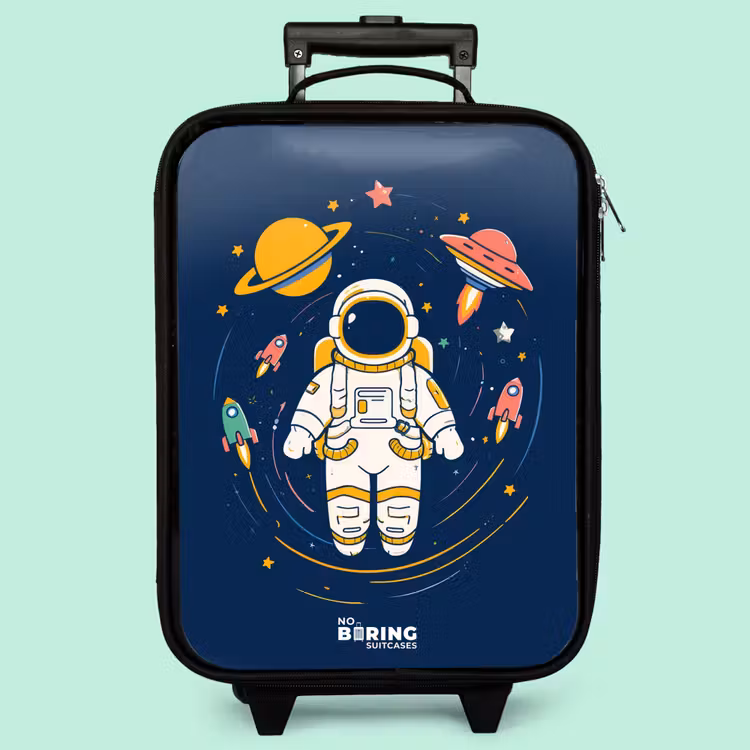 Valise enfant - Astronaute - Planète - Étoiles - Fusée — 3