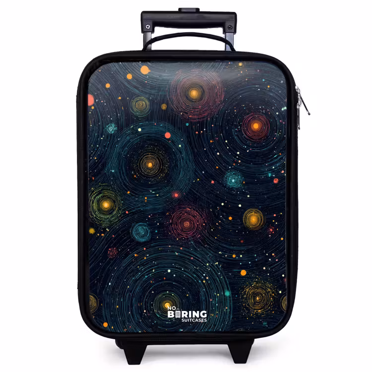 Valise enfant - Étoiles - Planètes - Colorées — 1