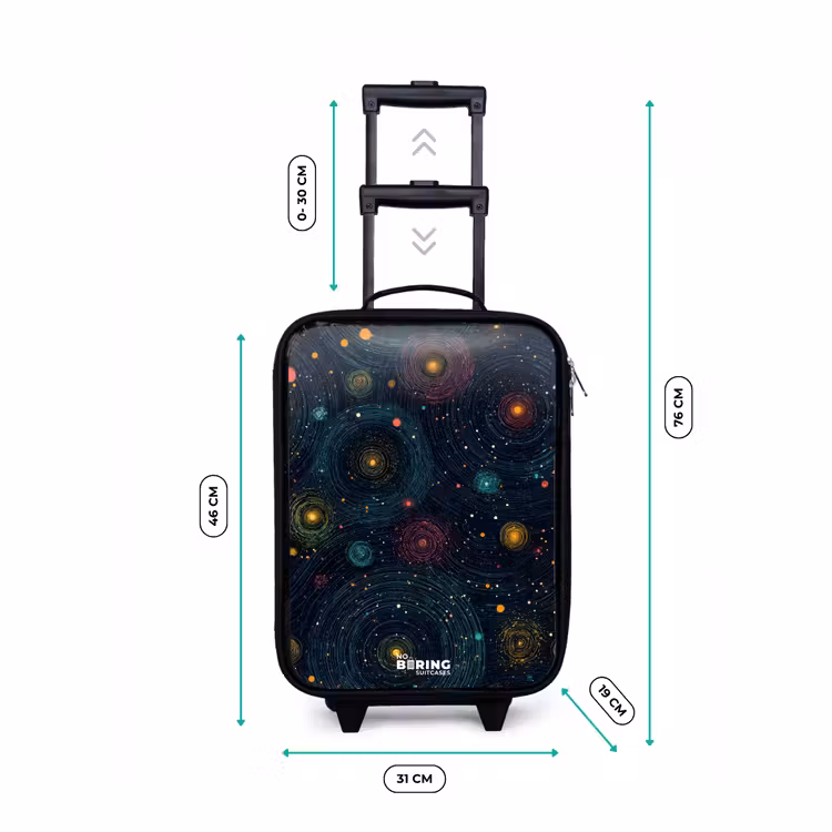 Valise enfant - Étoiles - Planètes - Colorées — 7