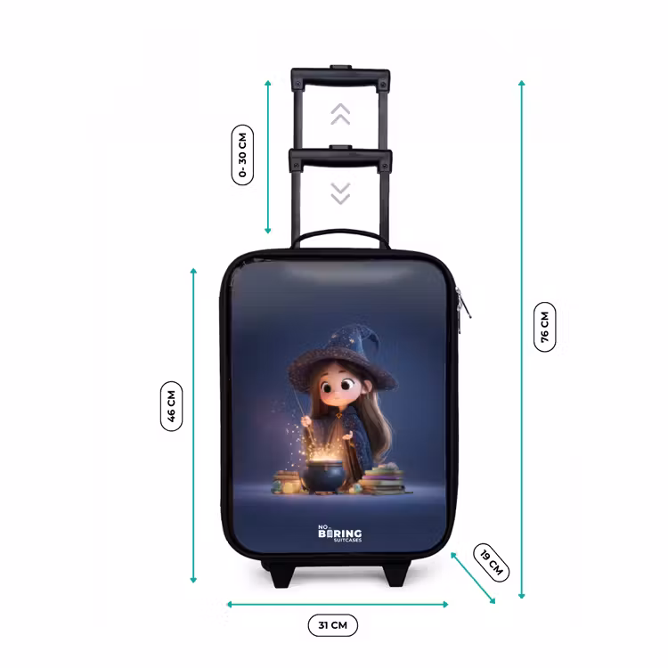 Valise enfant - Fille enchanteresse avec chaudron — 7