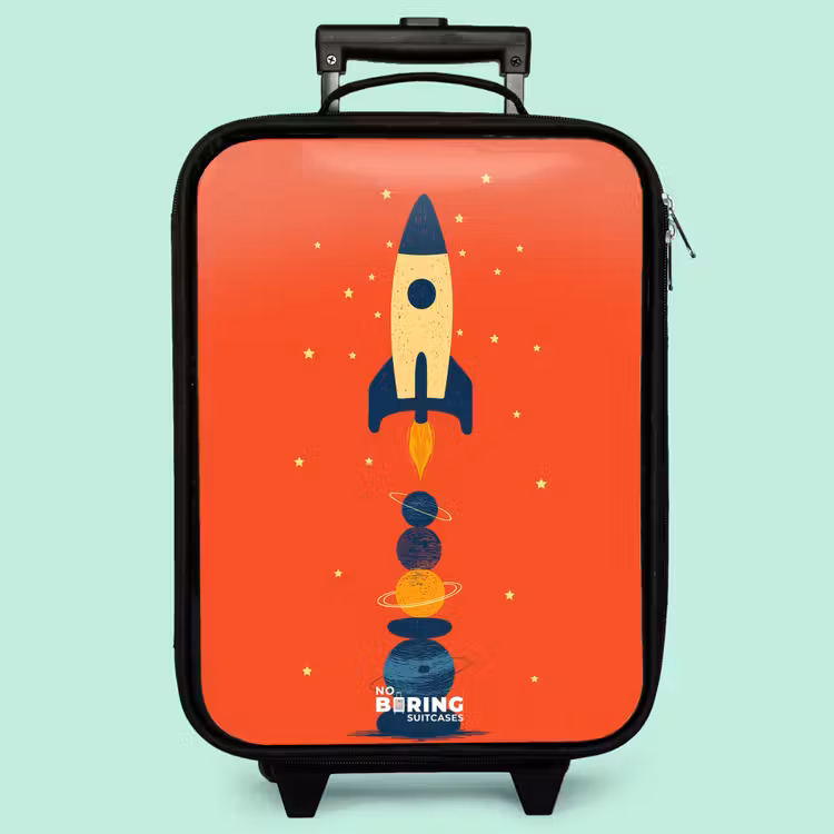 Valise enfant - Fusée - Étoiles - Planètes — 3