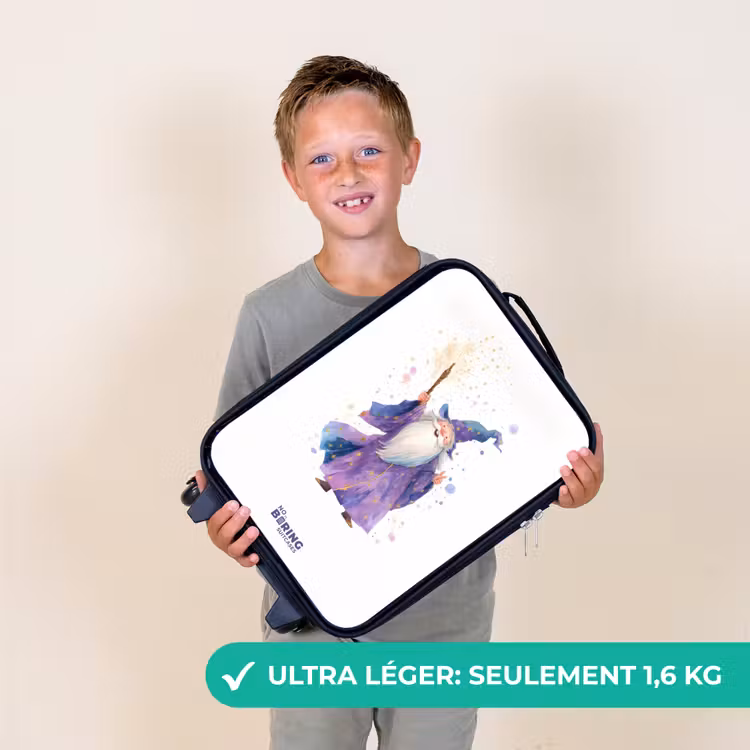 Valise enfant - Vieux magicien avec bâton — 2