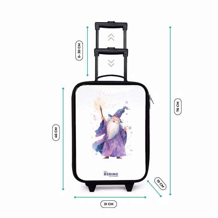 Valise enfant - Vieux magicien avec bâton — 7