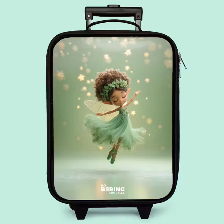 Valise enfant - Fée dansante dans la lumière verte — 3