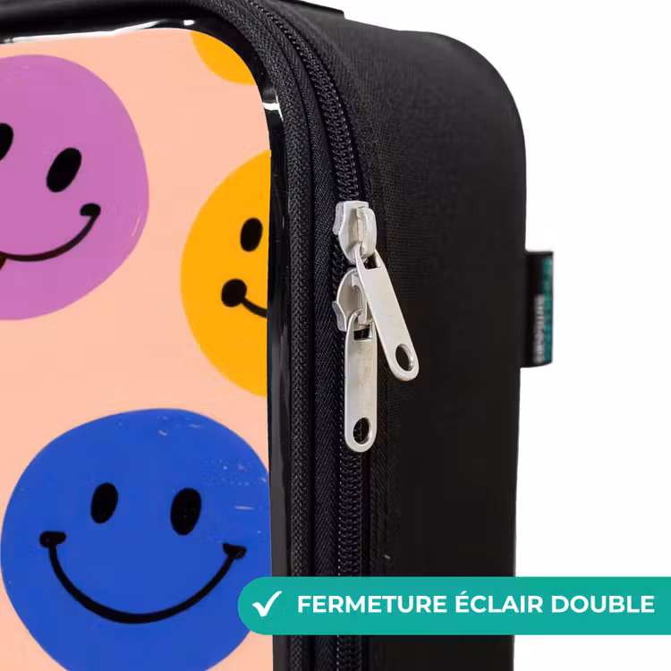 Valise enfant - Motif Smiley joyeux — 6